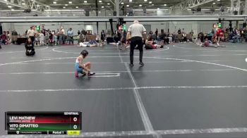 48 lbs Semis (4 Team) - Vito DiMatteo, Wall vs Levi Mathew, Dragons United
