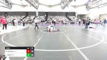 161 lbs Rr Rnd 5 - Nolan Koehler, Grit Mat Club vs Luke Ward, Seagull Wrestling Club