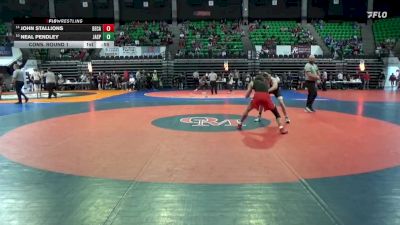 6A 144 lbs Cons. Round 1 - Neal Pendley, Jasper vs John Stallions, Decatur