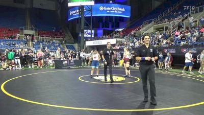 144 lbs Rnd Of 64 - Grace O'Korn, Pennsylvania vs Nevaeh Hascall, Nebraska