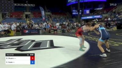 144 lbs Rnd Of 64 - Riley Myers, Minnesota vs Cadence Cook, North Dakota