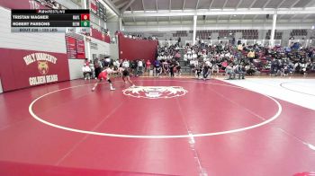 120 lbs Consi Of 16 #1 - Tristan Wagner, Baylor School vs Robert Parsons, Bishop Lynch