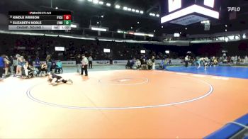 Girls 145 lbs Champ. Round 1 - Kindle Iverson, East Jefferson (Girls) vs Elizabeth Noble, Lynnwood (Girls)
