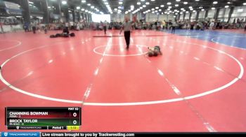 52 lbs Rd# 6- 9:00am Saturday Final Pool - Channing Bowman, POWA vs Brock Taylor, PA Gold