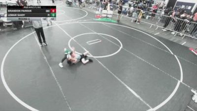 67 lbs Round 5 - Brandon Pardue, GWC vs Lemar Saidy, Poway Elite