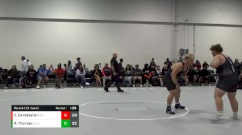 285 lbs Round 2 (6 Team) - Zayne Candelaria, Black Mambas vs Ricky Thomas, Oklahoma Black Ops