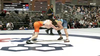 61 lbs Champ. Round 3 - Timothy Koester, Big Game Wrestling Club vs Casen Roark, Minion Training Center