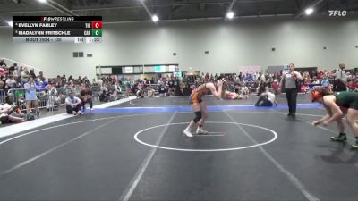 135 lbs Quarterfinal - Madalynn Fritschle, Carroll vs Evellyn Farley, Tiger