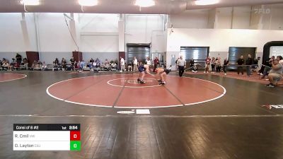 149 lbs Consi Of 8 #2 - Raymond Cmil, Virginia Military Institute vs Dylan Layton, Cleveland State