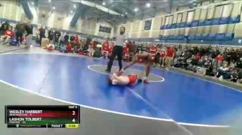 125 lbs Round 3 (4 Team) - Lashon Tolbert, Portage vs Wesley Harbert, New Palestine