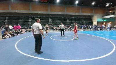 170 lbs 5th Place Match - Sloan Caffey, Coronado vs Diem Johnson, South Tahoe