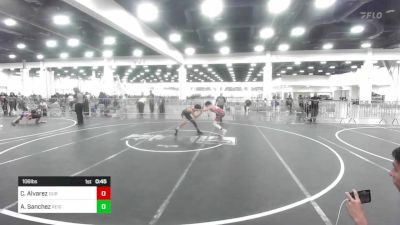 106 lbs 3rd Place - Christian Alvarez, DUB Wrestling vs Aiden Samuel Sanchez, Reign WC