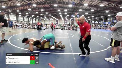 285 lbs Rr Rnd 1 - James Turner, North Hunterdon Wrestling Club vs Josiah Martinez, Contender Elite