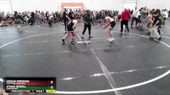 108 lbs Round 1 - Hogan Stroman, War Hawk Wrestling vs Ethan Sewell, Independent