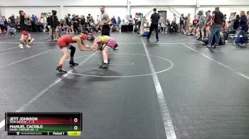 80 lbs Round 3 (4 Team) - Jett Johnson, Team Gotcha - 1 vs Manuel Cacoilo, Daniel Cormier WA