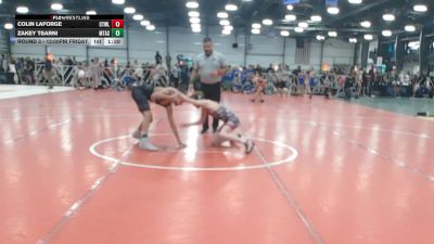 110 lbs Round 3 - 12:00pm Friday - Zakey Tsarni, Mat Assassins vs Colin Laforge, CTWHALE