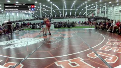 150 lbs Samantha Ortiz, California Blue vs Morgana Dunn, Virginia