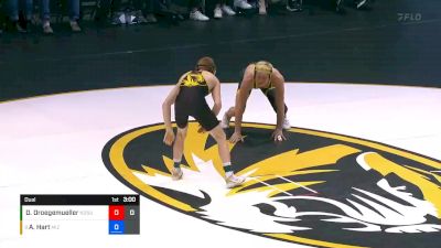 141 lbs Dual - Dylan Droegemueller, North Dakota State vs Allan Hart, Missouri