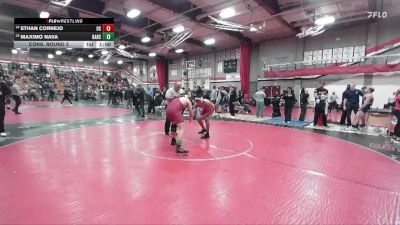 165 lbs Cons. Round 3 - Maximo Nava, Barstow vs Ethan Cornejo, Oxnard