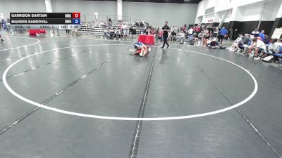 144 lbs Garrison Sartain, Oklahoma Blue vs Madden Sandoval, Team Oregon