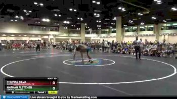 126 lbs Round 6 (10 Team) - Nathan Fletcher, Central Dauphin vs Thomas Silva, Dakota Wrestling Nation
