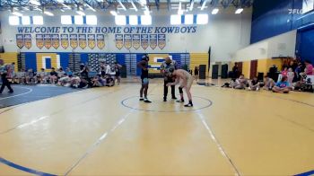 165 lbs Placement (16 Team) - Linkin Burgett, Braves WC vs Julian Dailey, Greasers