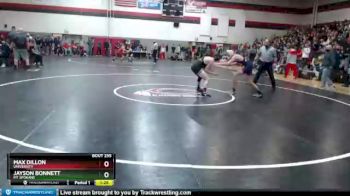 120 lbs Semifinal - Max Dillon, University vs Jayson Bonnett, Mt Spokane