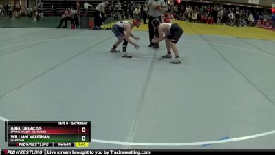 115 lbs Round 5 - Abel DeGross, Spring Valley- Elmwood vs William Vaughan, Wautoma