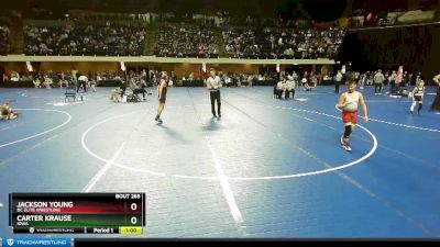 105 lbs Cons. Round 1 - Jackson Young, DC Elite Wrestling vs Carter Krause, Iowa