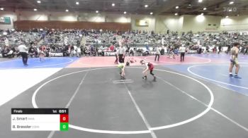 66 lbs Final - Jordy Smart, Ravage vs Branson Bressler, Cornerstone MC