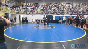 55 lbs Round Of 16 - Jasper McKisson, Perry Wrestling Academy vs Kohen Kirby, Rough Riders