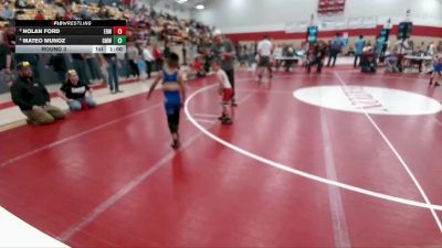 50-52 lbs Round 3 - Nolan Ford, Eaton Reds WC vs Mateo Munoz, Greeley Metro WC