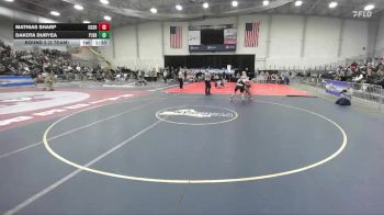 150 lbs Round 2 (3 Team) - Dakota Duryea, Port Jervis Sr HS vs Mathias Sharp, Canisteo-Greenwood Sr HS