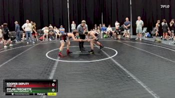 92 lbs Round 3 (8 Team) - Kooper Deputy, POWA vs Dylan Frechette, Junior Terps Northeast