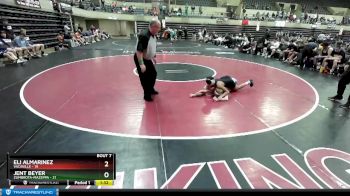 106 lbs Semis & 1st Wrestleback (8 Team) - Eli Almarinez, Vacaville vs Jent Beyer, Zumbrota-Mazeppa