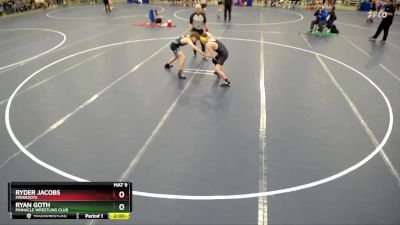 138 lbs Champ. Round 2 - Ryan Goth, Pinnacle Wrestling Club vs Ryder Jacobs, Minnesota