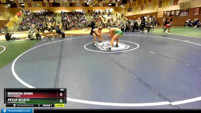 182 lbs 3rd Place Match - Bronson Swan, Palm Desert vs Petar Bojicic, La Costa Canyon