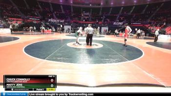 2A 182 lbs Quarterfinal - Chuck Connolly, Chicago (Brother Rice) vs Matty Jens, Grayslake (Central)