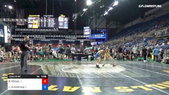 94 lbs Cons 16 #2 - Bentley Ellison, Tennessee vs James Armstrong, Arizona