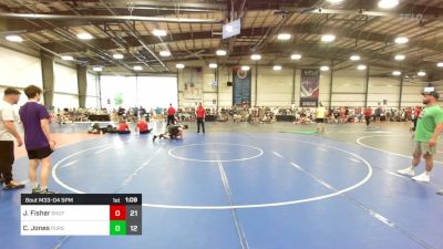 152 lbs Rr Rnd 1 - Jonre Fisher, Team Shutt Nation vs Colton Jones, Pursuit Wrestling Academy - White