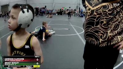 44 lbs Round 2 (4 Team) - Brody Bosley, Brawler Elite vs Jameson Claycomb, Revival Uprising Orange