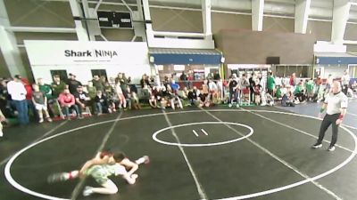 71 lbs Quarters & Wb (16 Team) - Lucas Slocum, Stout vs Cooper Lindsay, South Central Utah