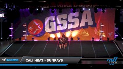 Cali Heat - SUNRAYS [2022 L1 Junior - D2 Day 2] 2022 GSSA Bakersfield Grand Nationals