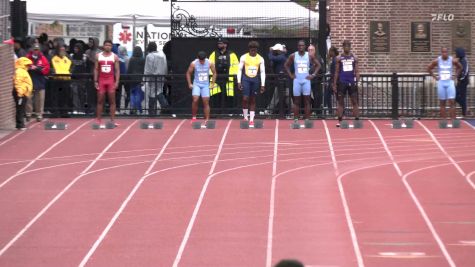 Watch College Men's 100m Final (Event 575) At 2026 Penn Relays