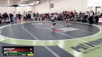 215 lbs Cons. Round 2 - Kolton Duff, Tri-City United vs Gage Holmberg, Edina