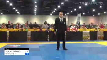 DENISE HEALY ENDOW vs NATASHA FRANKS 2022 World Master IBJJF Jiu-Jitsu Championship