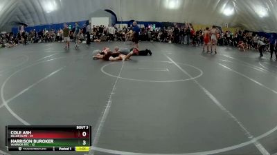 100 lbs Round 1 (8 Team) - Cole Ash, Killer Elite vs Harrison Buroker, Warrior RTC