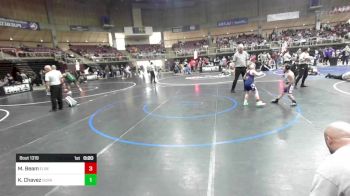 Rr Rnd 2 - McCoy Beam, Elbert County Wranglers vs Kenzo Chavez, Duran Elite