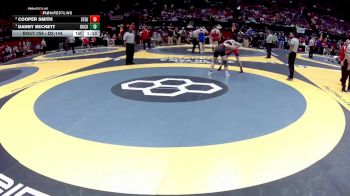 D2-144 lbs Quarterfinal - Danny Beckett, Buckeye vs Cooper Smith, Steubenville