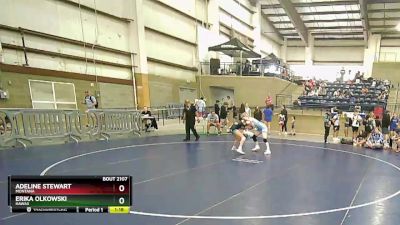 110 lbs Quarterfinal - Adeline Stewart, Montana vs Erika Olkowski, Hawaii